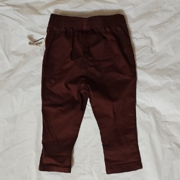 Old Navy Unisex Baby Size 6-12 Months Built-In Flex Twill Skinny Pull-On Pants - Picture 2 of 10